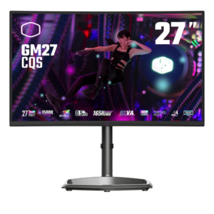 مانیتور گیمینگ خمیده کولر مستر مدل GM27-CQS سایز 27 اینچ